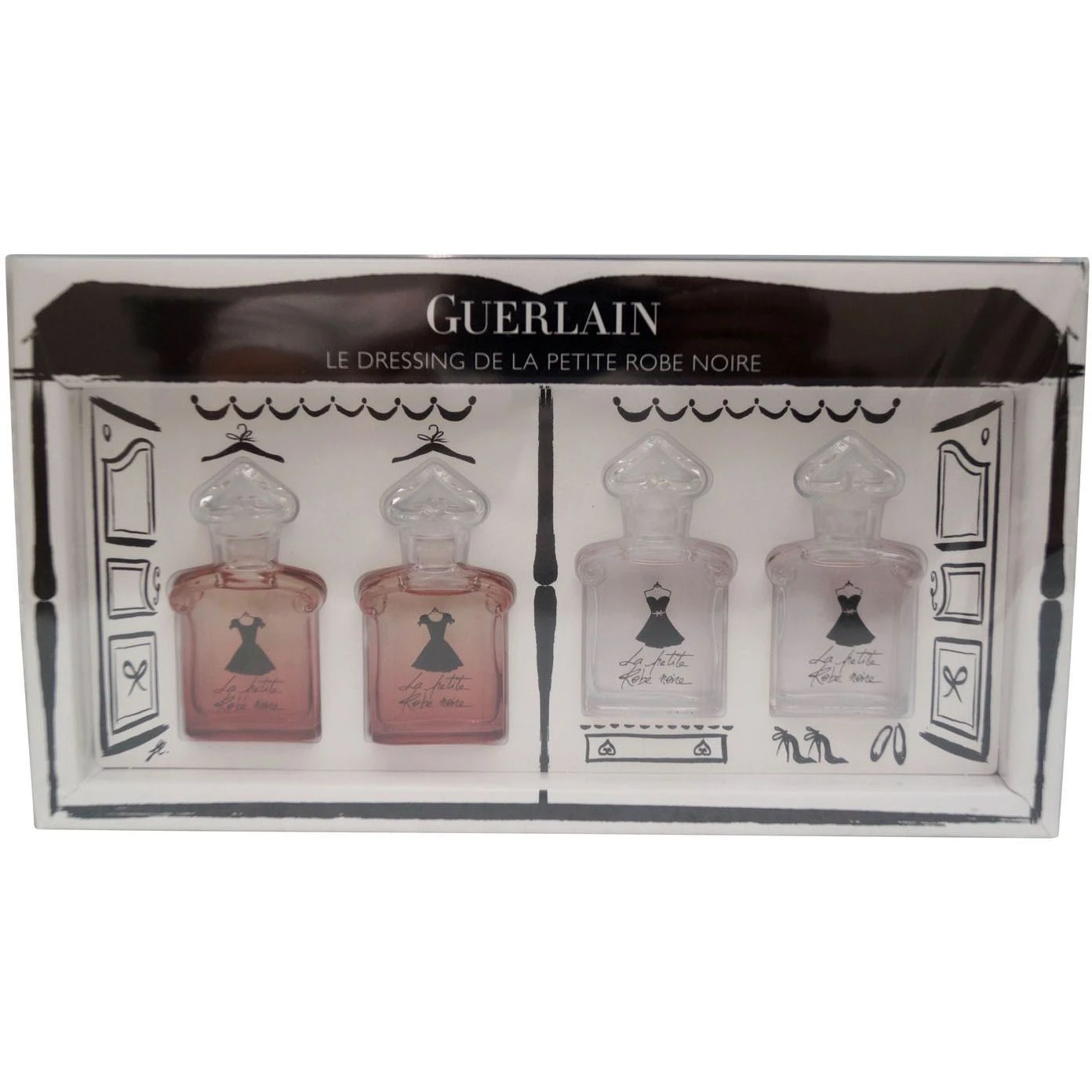 Guerlain La Petite Robe Noire Confezione Regalo 2 X 5 Ml EDT + 2 X 5 Ml EDP Donna 3 Guerlain La Petite Robe Noire Confezione Regalo 2 X 5 Ml EDT + 2 X 5 Ml EDP Donna