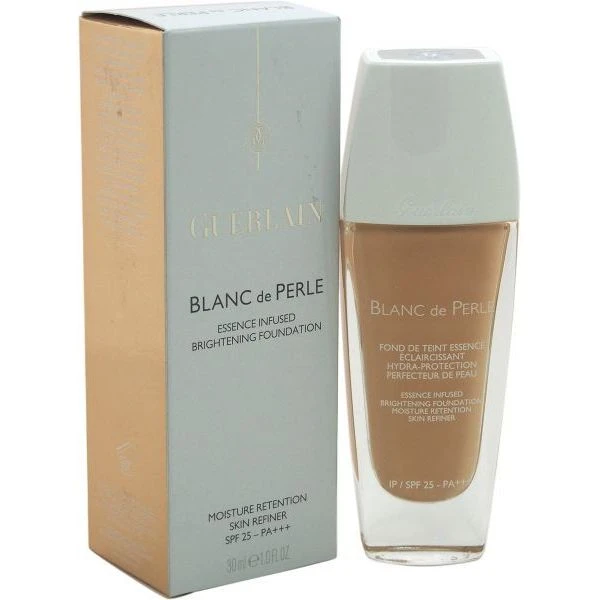 Guerlain Blanc De Perle Essence Infused SPF25 N.01 Pale Fondotinta Liquido 3 Guerlain Blanc De Perle Essence Infused SPF25 N.01 Pale Fondotinta Liquido