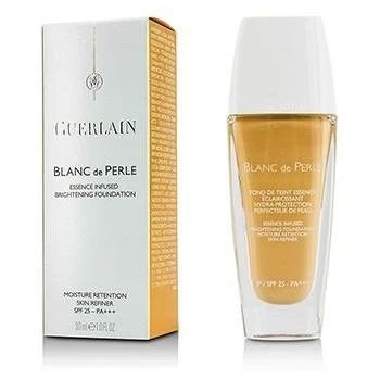 Guerlain Blanc De Perle Essence Infused Ambre Fondotinta Liquido SPF25 3 Guerlain Blanc De Perle Essence Infused Ambre Fondotinta Liquido SPF25